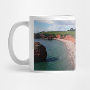 Ladram Bay Jurassic Coast Devon England Mug